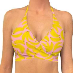 Brittany Allen SWIMWEAR Banana Wrap Swim Top