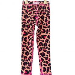 Brittany Allen Kid's Pink Leopard Leggings