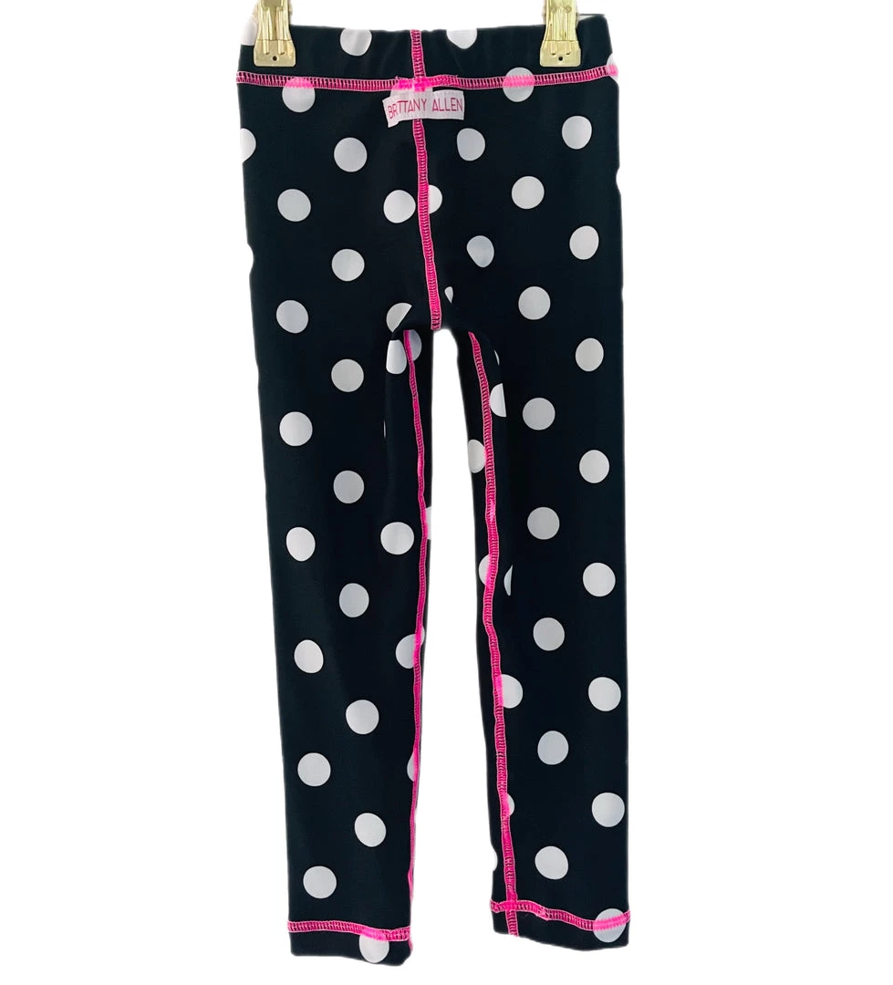 Brittany Allen Kid's Polka Dot Leggings 2 Brittany Allen Kid's Polka Dot Leggings