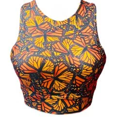 Brittany Allen Monarch Crew Neck Sports Bra