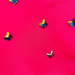 Brittany Allen Neon Pink Crystal Flutter Bra BRAS 5 Brittany Allen Neon Pink Crystal Flutter Bra BRAS