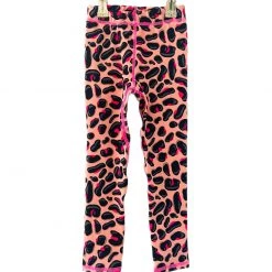 Brittany Allen Kid's Pink Leopard Leggings