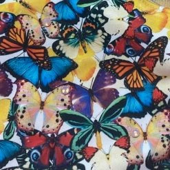 Brittany Allen Multi-Butterfly Opal Stone Leggings