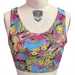 Brittany Allen BRAS Miami Scoop Neck Sports Bra