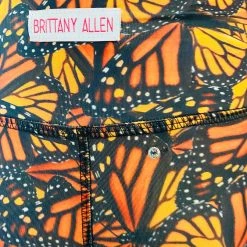Brittany Allen Monarch Rhinestone Leggings