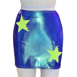 Brittany Allen BOTTOMS Stardust Spandex Mini Skirt