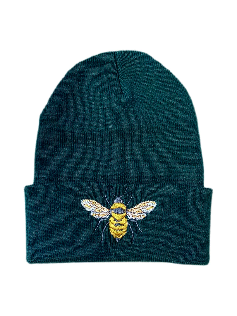 Shop Brittany Allen Bee Embroidered Beanie ACCESSORIES + TOTES 1 Shop Brittany Allen Bee Embroidered Beanie ACCESSORIES + TOTES