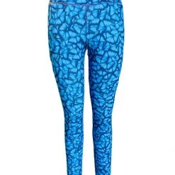 Brittany Allen Blue Butterfly Leggings