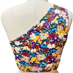 Brittany Allen BRAS Multi-Butterfly Shoulder Sports Bra