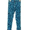 Brittany Allen Kid's Blue Butterfly Leggings