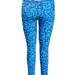 Brittany Allen Blue Butterfly Leggings